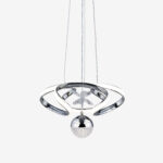 Drone Küçük Akrilik 4 Top Led Sarkıt Avize CH - Görsel 2