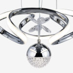 Drone Küçük Akrilik 4 Top Led Sarkıt Avize CH - Görsel 3