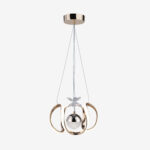 Arya Akrilik Tek Top Led Sarkıt Avize GD