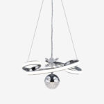 Lale Akrilik Tek Top Led Sarkıt Avize CH - Görsel 2