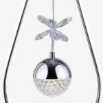 Armut Akrilik Tek Top Led Sarkıt Avize CH - Görsel 3