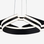 Drone Çiftli Sarkıt Led Avize Antrasit - Görsel 2