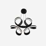 Drone Çiftli Sarkıt Led Avize Antrasit - Görsel 3