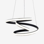 Eylül Küçük Sarkıt Led Avize Antrasit - Görsel 2