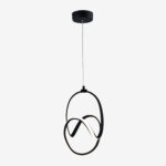 Badem Küçük Sarkıt Led Avize Antrasit