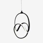 Badem Küçük Sarkıt Led Avize Antrasit - Görsel 2