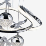 Drone Akrilik 4 Top Led Sarkıt Avize CH - Görsel 3