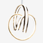 İmza Çiftli Topsuz Led Sarkıt Avize GD - Görsel 3