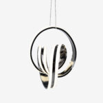 İmza Çiftli Büyük Topsuz Led Sarkıt Avize CH - Görsel 2